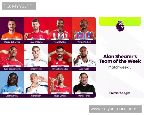 英超12月最佳阵容揭晓B费谢尔基领衔福法纳维尔茨入选